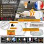 Capteur de Fumée MD2105RF pour villas, appartements, locaux techniques