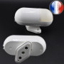 Capteur PIR Meian MC565R sur mur blanc dans une résidence moderne