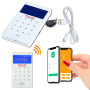 Clavier RFID PB503R pour alarme connectée sans fil Meian, écran LCD clair