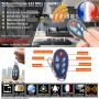 Télécommande PB-403R pour contrôle d’alarme sans abonnement 868 MHz