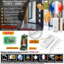 Detecteur ouverture MD210R pour securiser portes fenetres maisons villas