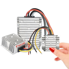 Module protection 12V camping-car assurant une tension stable pour alarme et équipements