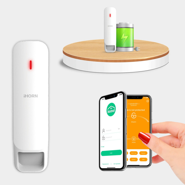Alarme fourgon aménagé 4G facile a installer avec centrale connectée sécurisée