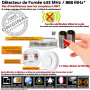 Capteur anti-incendie sans fil pour alarme Protectoris maison connectée