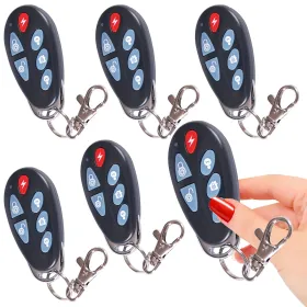 📡 Lot de 6 Télécommandes pour Alarme Sans Fil | Fréquence 868 MHz